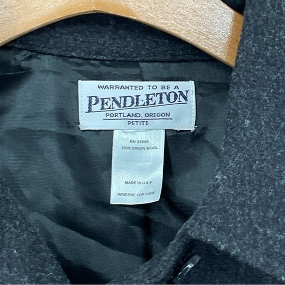 Pendleton Womens 5 Button Wool Blazer Jacket Size… - image 4